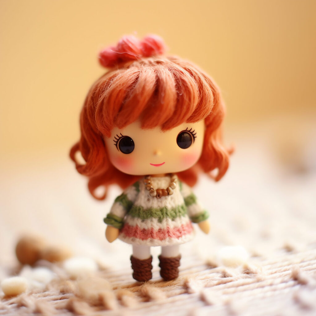mini poupée