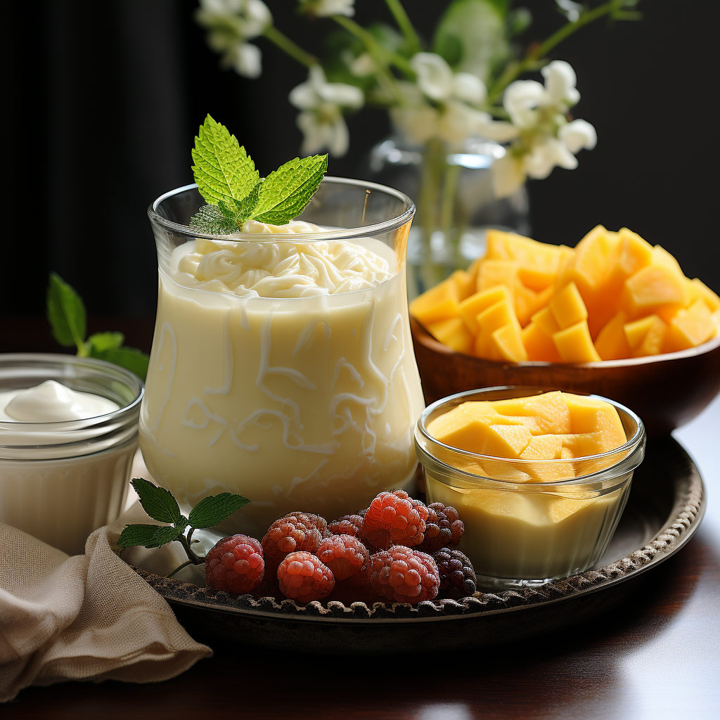 smoothie-jaune smoothie mangue