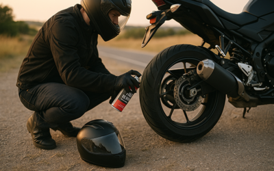 Bombe anti crevaison moto : Choisir et Utiliser le Bon Produit