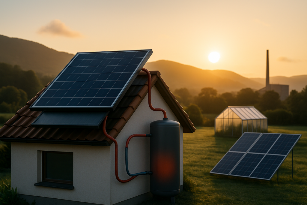 énergie solaire hybride