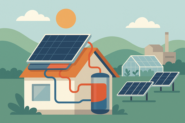 énergie solaire hybride