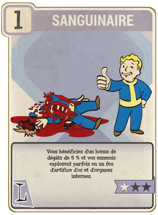 sanguinaire fallout 76